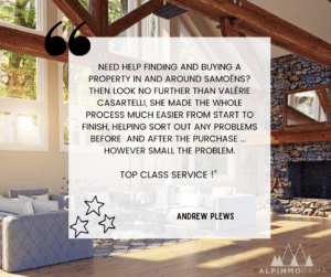 avis client immobilier alpimmorama
