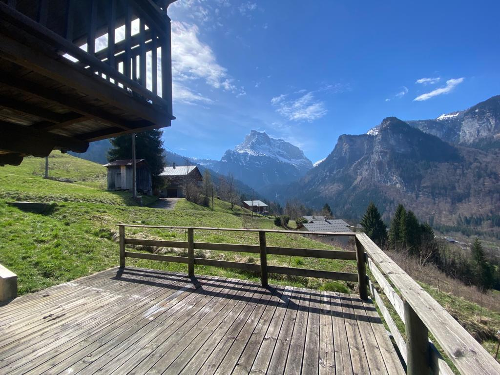 chalet à vendre à sixt-fer-à-cheval avec alpimmorama