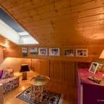 Chalet de montagne Coquelicot à la vente en exclusivité chez Alpimmorama, l'agence digitale de la vallée du Giffre à Samoëns - Coin repose, chambre